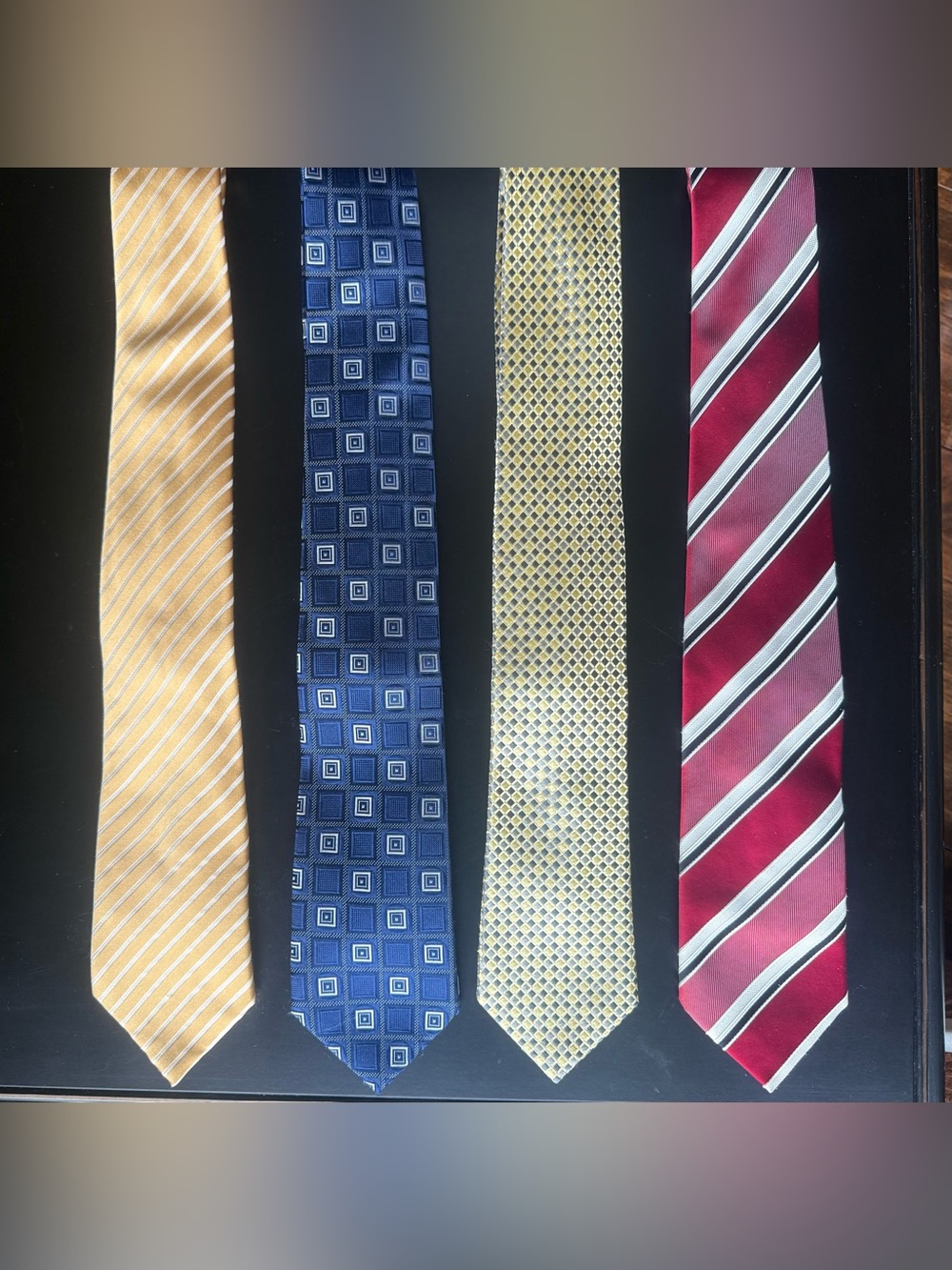 Donald J. Trump Signature Collection silk ties. Set of 5
